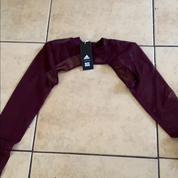 💥adidas Beyoncé IVY Park Long Sleeve Shrug - Picture 2 of 14